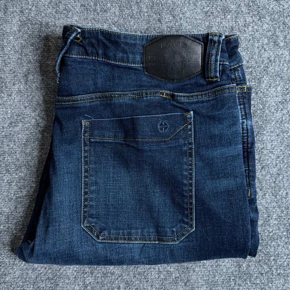 LA Police Gear LAPG Terrain Flex Straight Jeans 36x36 Blue Tactical JRF2001 Tall